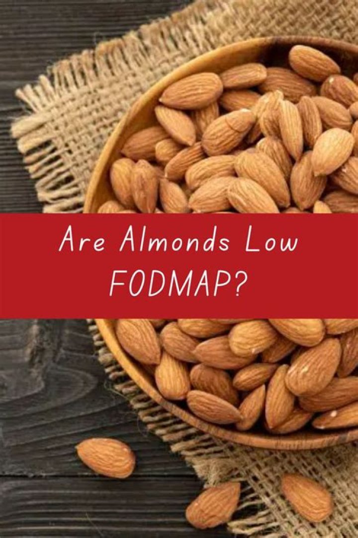 Are almonds a low Fodmap food?