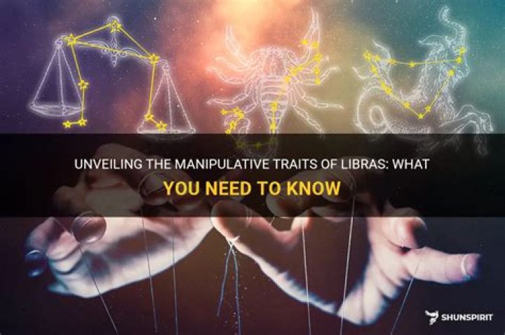 Are Libras manipulative and controlling?