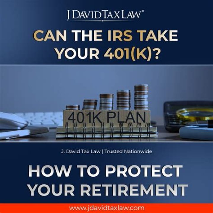 Can the IRS take your retirement money?