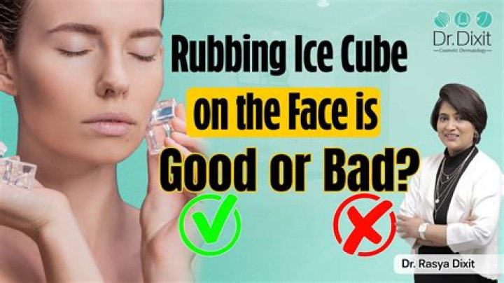 Can we apply ice on lips?