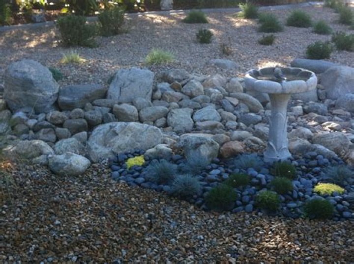 Can you put rocks in a bird bath?