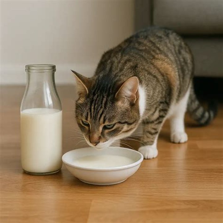 Do cats drink milk?