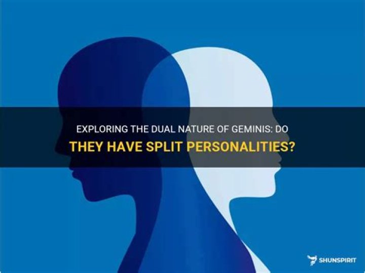 Do Geminis have split personalities?