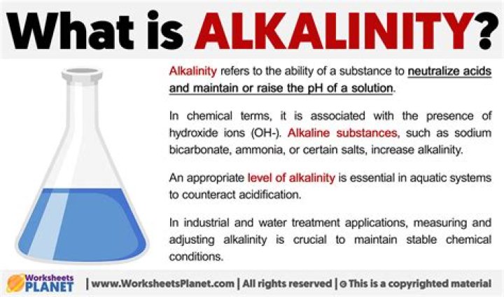 Does high alkalinity affect pH?