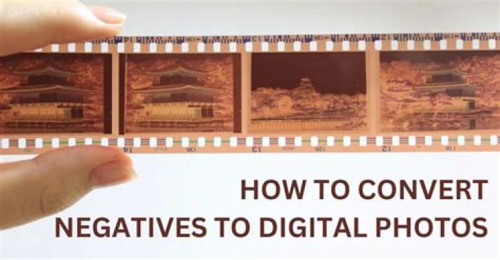 How do I convert negatives to digital?