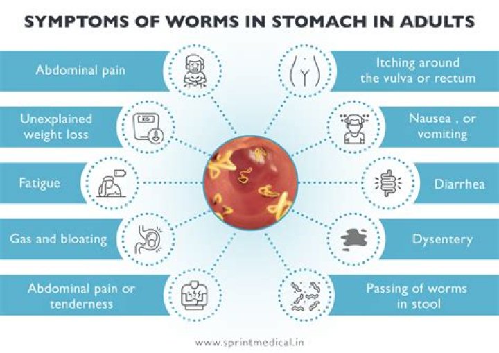 How do I get rid of worms in my stomach naturally?