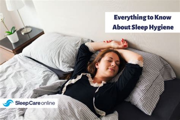 How do you maintain sleep hygiene?