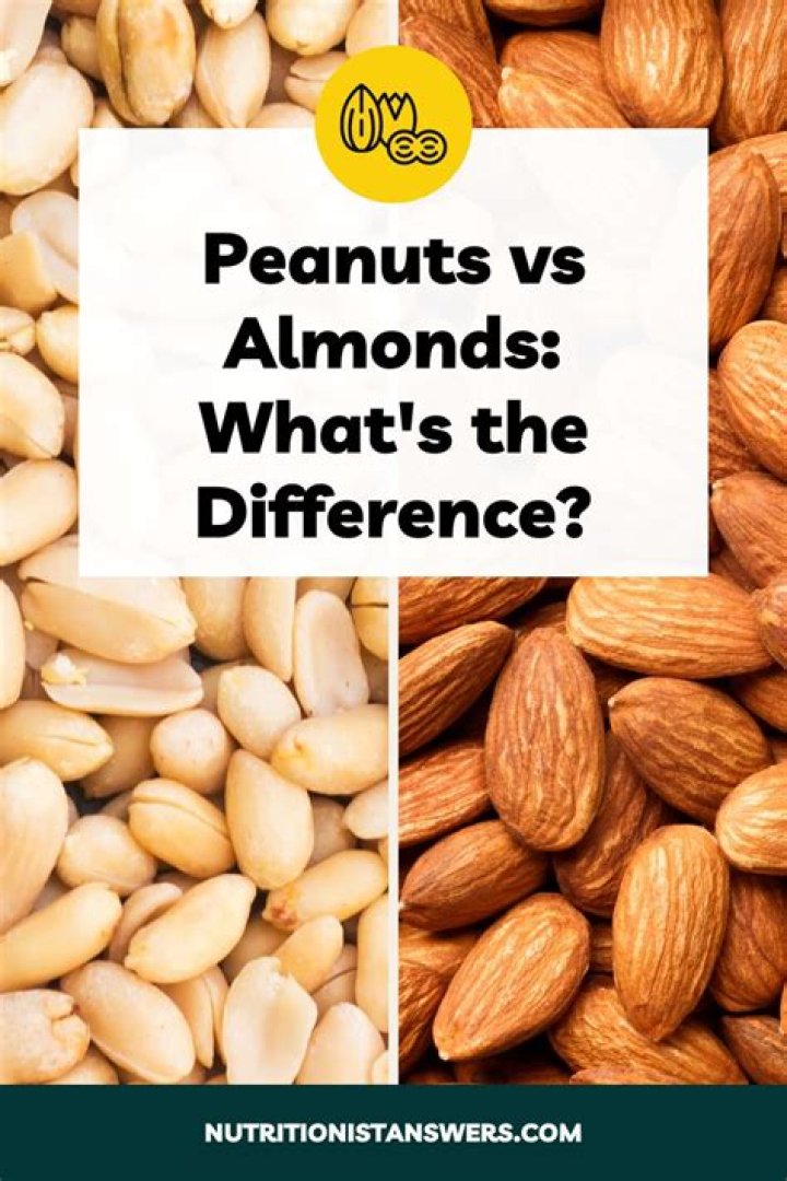 Is peanut better than almond?
