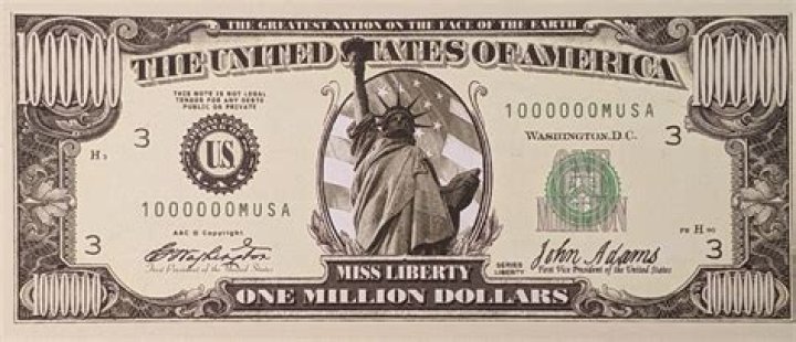 Is there a million dollar bill?