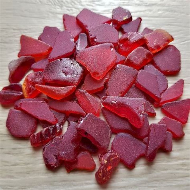 Is there red sea glass?