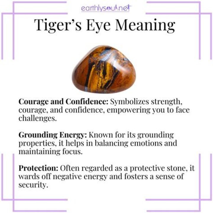 What's Tigers Eye good for?