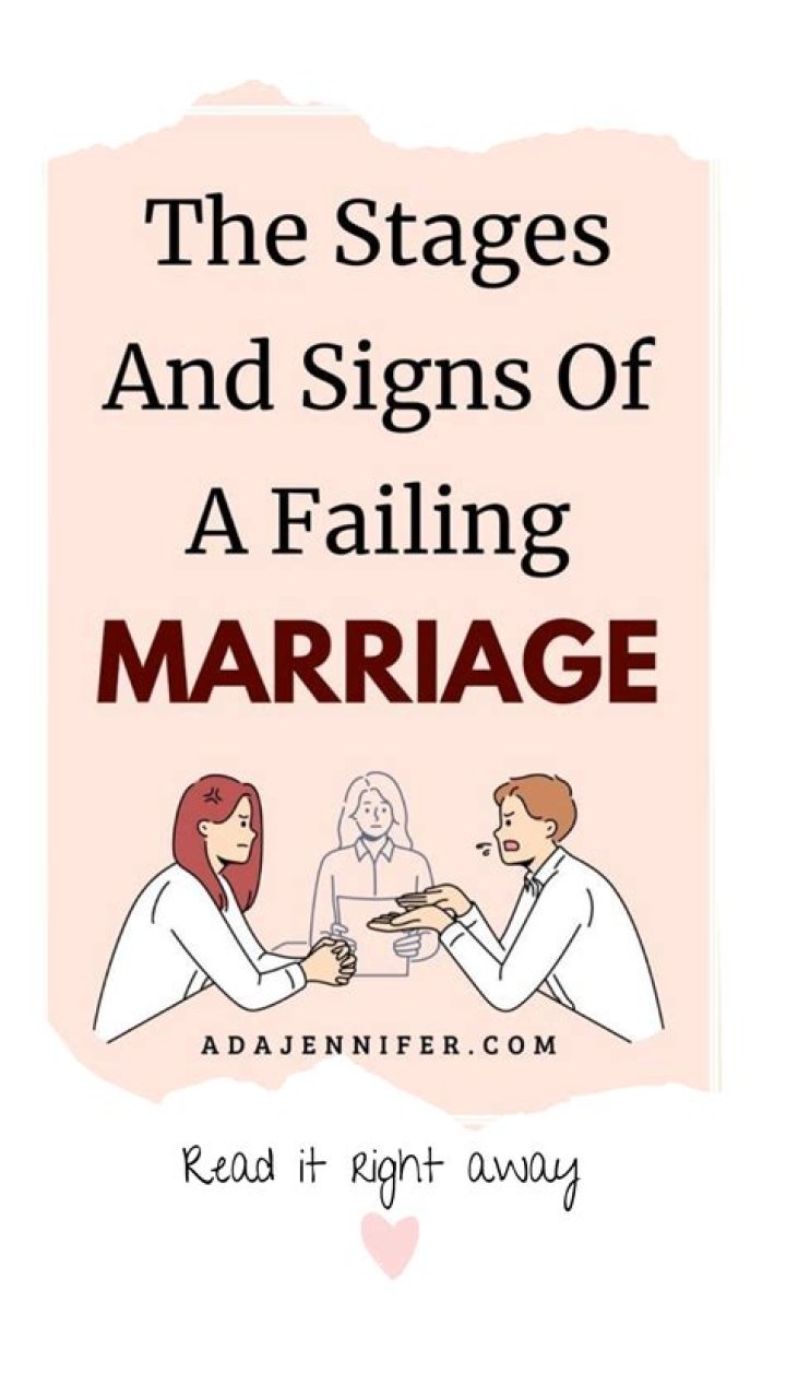 What are the main causes of a failed marriage?