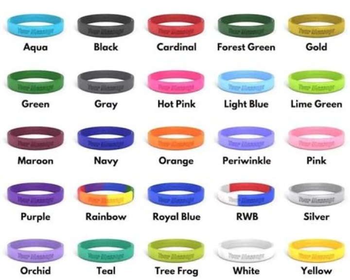 What color bracelet is for leukemia?