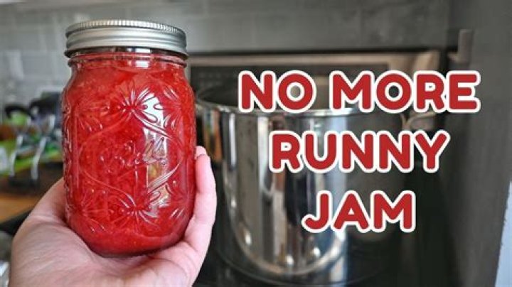 What do you do with runny jam?