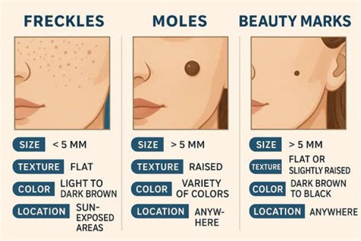 What does it mean to have a beauty mark on your chin?