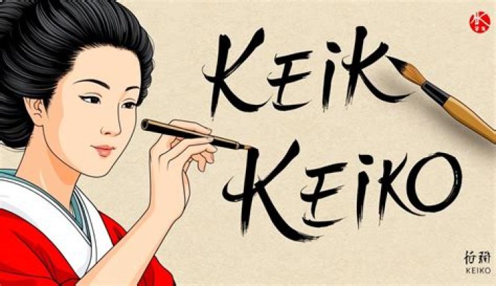 What does Keiko mean in Japanese?