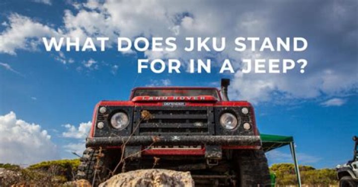 What does the JK in Jeep stand for?