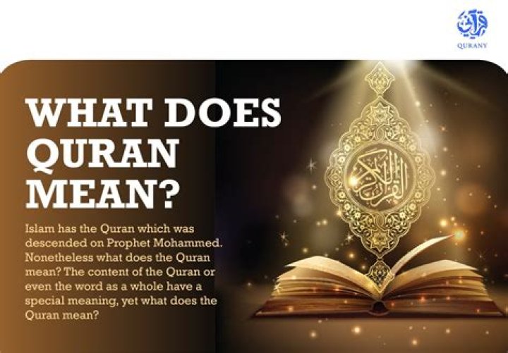 What does the Quran have in it?