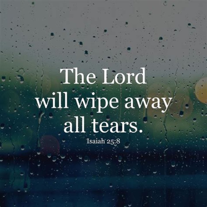 What God says about our tears?