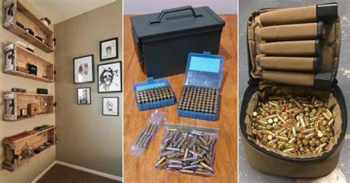 What is a good spot to store ammunition?