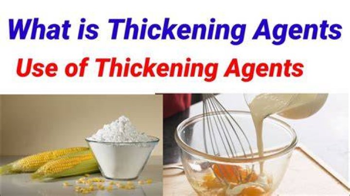What is a natural thickening agent?