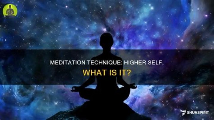 What is higher self meditation?