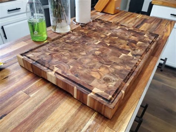 What is the difference between a cutting board and a butcher block?