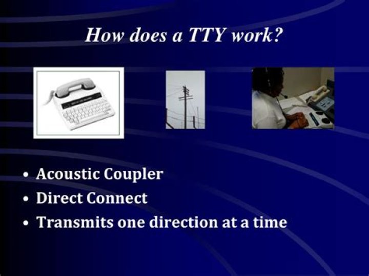 What is the difference between RTT and TTY?