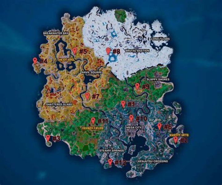 Where is the 50th NPC in Fortnite?