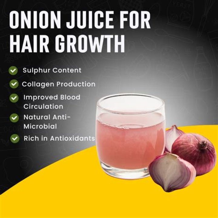 Which is better for hair growth onion or ginger?