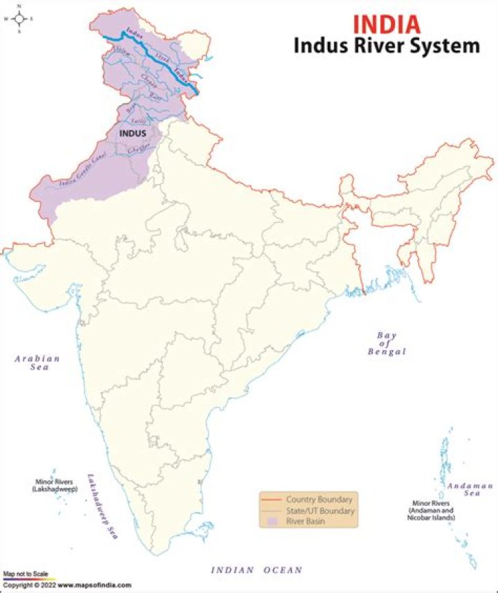 Which is Red river in India?