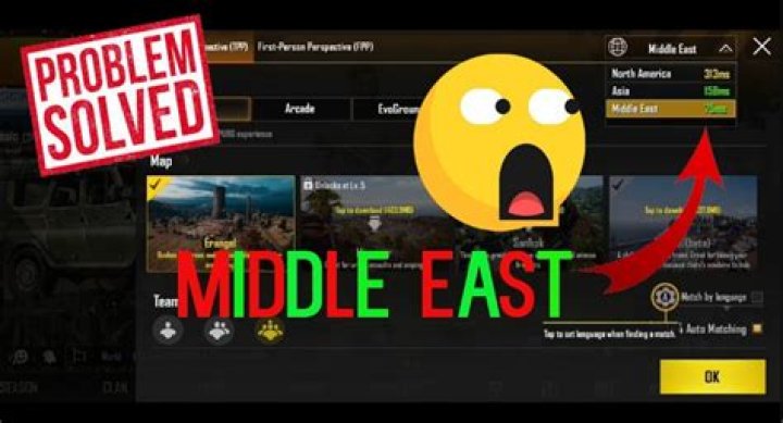 Which is the easiest server in PUBG mobile?